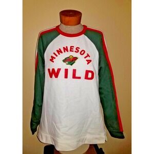 MN‎ Wild NHL Official Licensed Product Large long sleeve sweatshirt